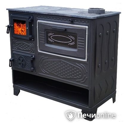 Отопительно-варочная печь МастерПечь ПВ-05С с духовым шкафом, 8.5 кВт в Балашихе